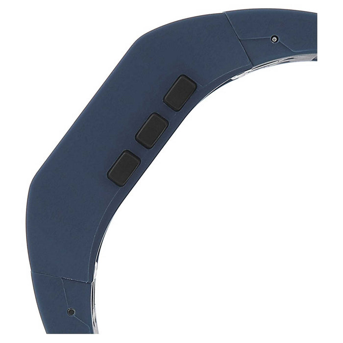 38010PP02 - Fastrack Men's DIGITAL, 30m Water Resistant, Black Dial, Silicone Strap, Blue