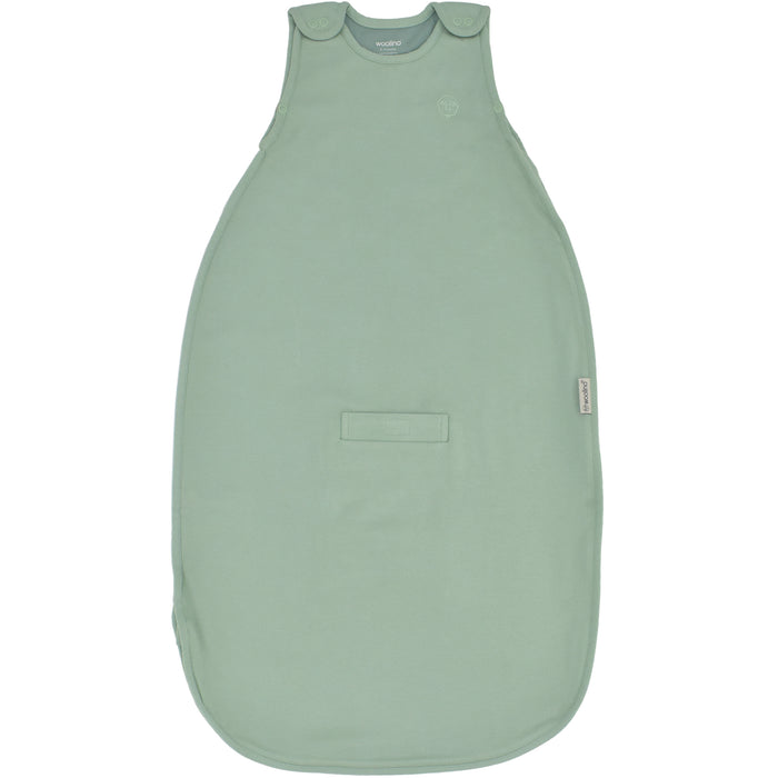 4 Season Ultimate Baby Sleep Bag, Merino Wool & Organic Cotton, 2 Months - 2 Years, Aloe