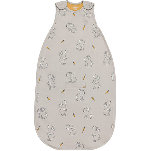 4 Season Ultimate Baby Sleep Bag, Merino Wool & Organic Cotton, 2 Months - 2 Years, Bunny