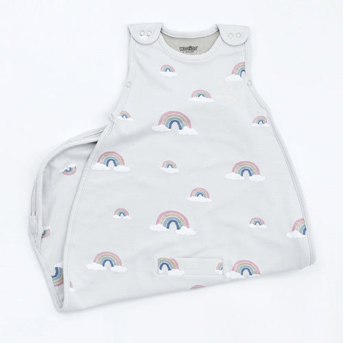 4 Season Ultimate Baby Sleep Bag, Merino Wool & Organic Cotton, 2 Months - 2 Years, Rainbow