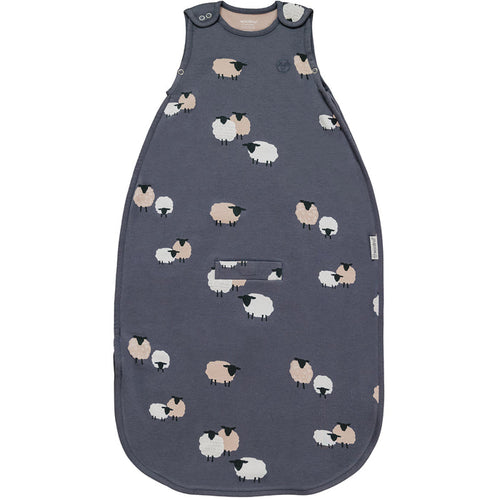 4 Season Ultimate Baby Sleep Bag, Merino Wool & Organic Cotton, 2 Months - 2 Years, Sheep Slate