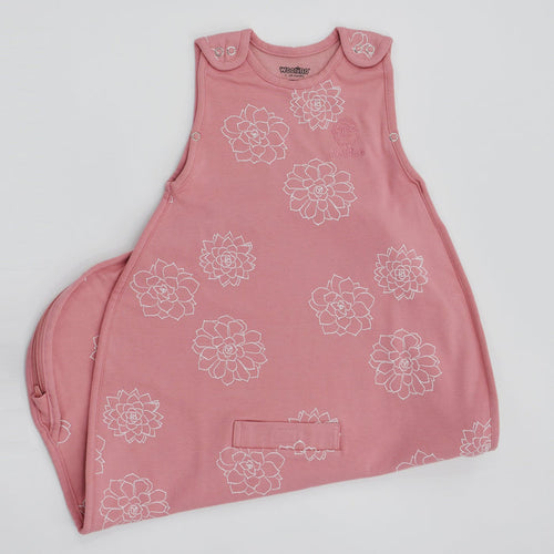 4 Season Ultimate Baby Sleep Bag, Merino Wool & Organic Cotton, 2 Months - 2 Years, Succulent
