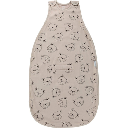 4 Season Ultimate Baby Sleep Bag, Merino Wool & Organic Cotton, 2 Months - 2 Years, Teddy Bear