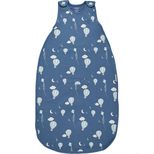 4 Season Ultimate Toddler Sleep Bag, Merino Wool & Organic Cotton, 2 - 4 Years, Hot Air Balloon