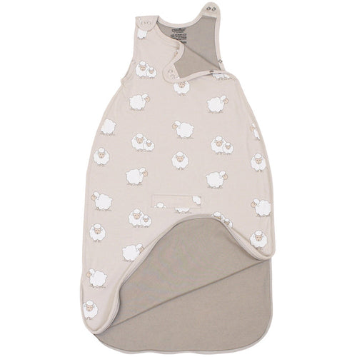4 Season Ultimate Toddler Sleep Bag, Merino Wool & Organic Cotton, 2 - 4 Years, Sheep