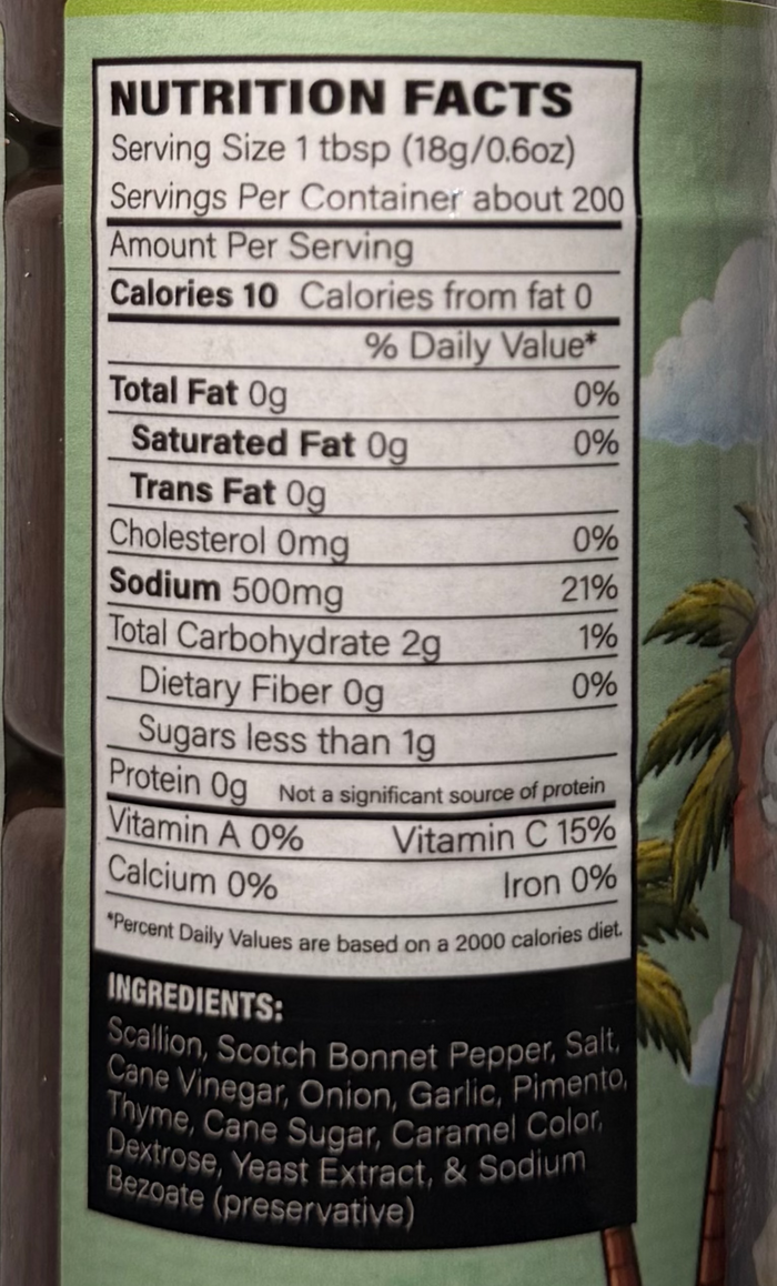 Jerk Seasoning (Liquid)