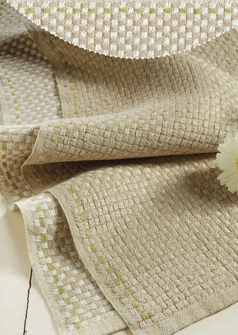 Basketweave Linen Runners