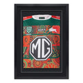 Black DIY Jersey Frame with Black Mat and Black Backing from our Australian Made Picture Frames collection by Profile Australia