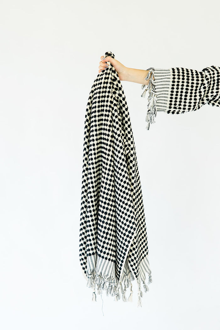 Black & White Cloud Towel Bundle