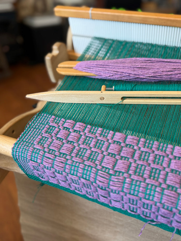 Jade/Allium Purple / Tote Bag