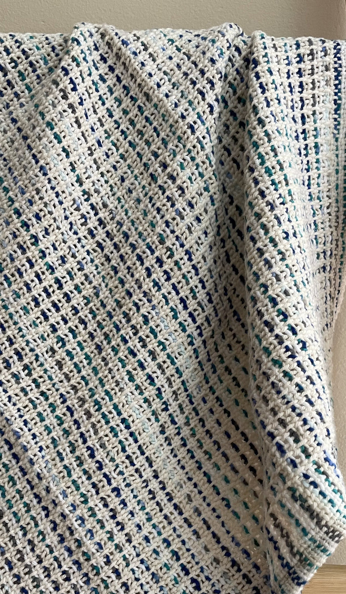 Blueberry Waffles Towels Pattern