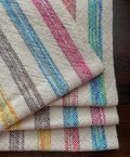 Caterpillar Cotton Striped Towels Pattern