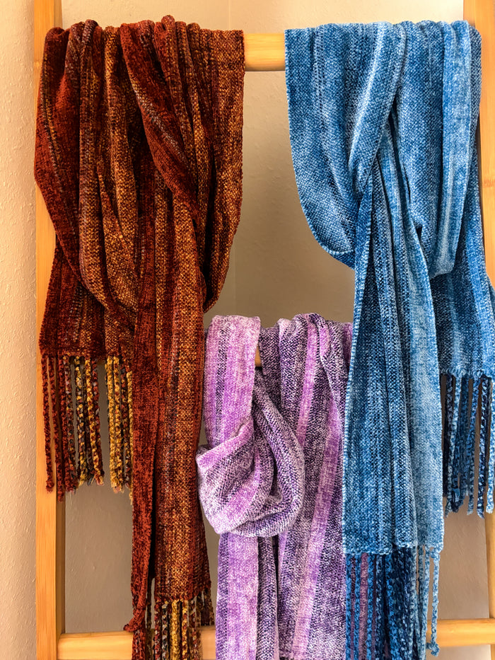 Chenille Bliss Scarf Pattern
