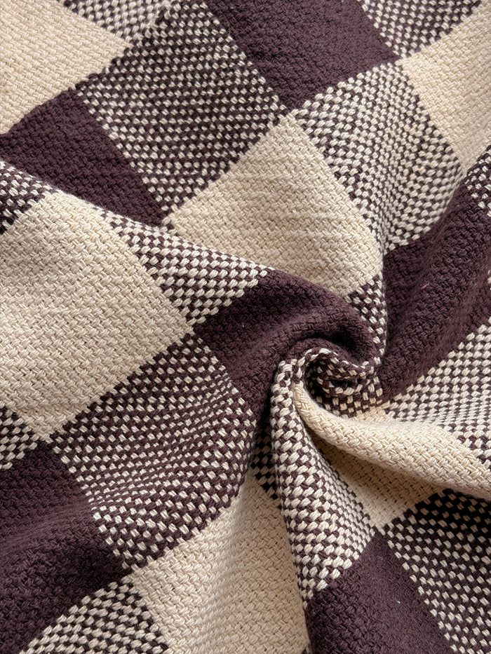Classic Check Towels or Table Topper Pattern