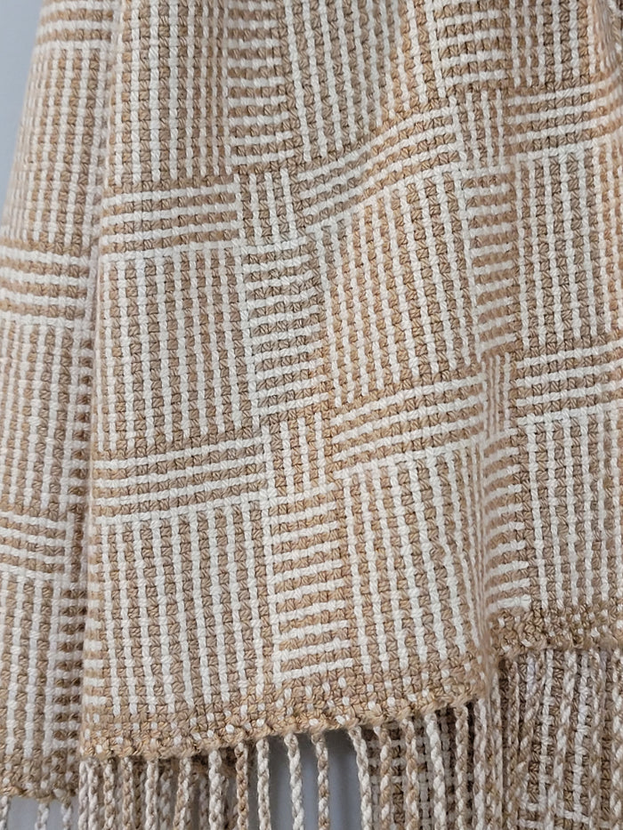 Coffee and Cream Scarf