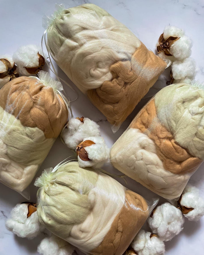 Cotton Sliver Sample Pack