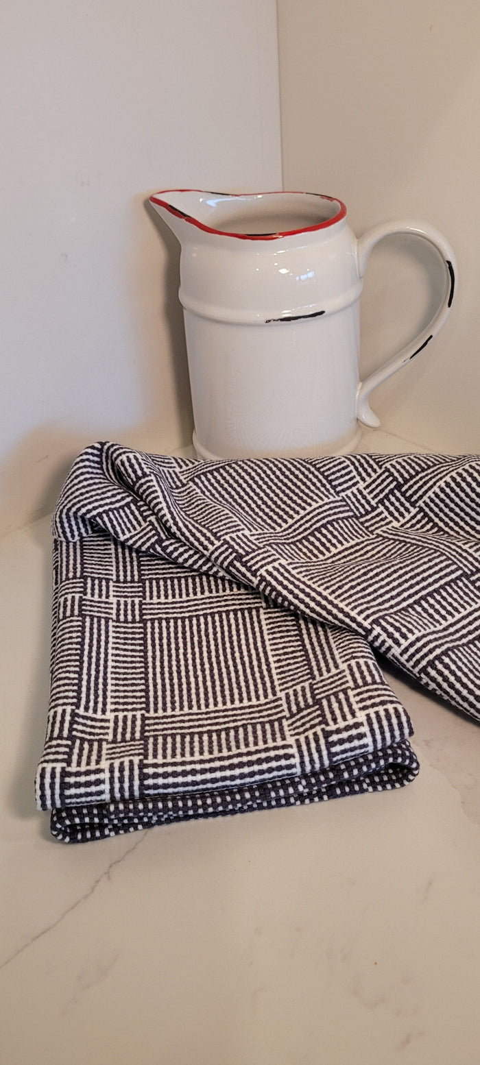 Double Log Cabin Tea Towels