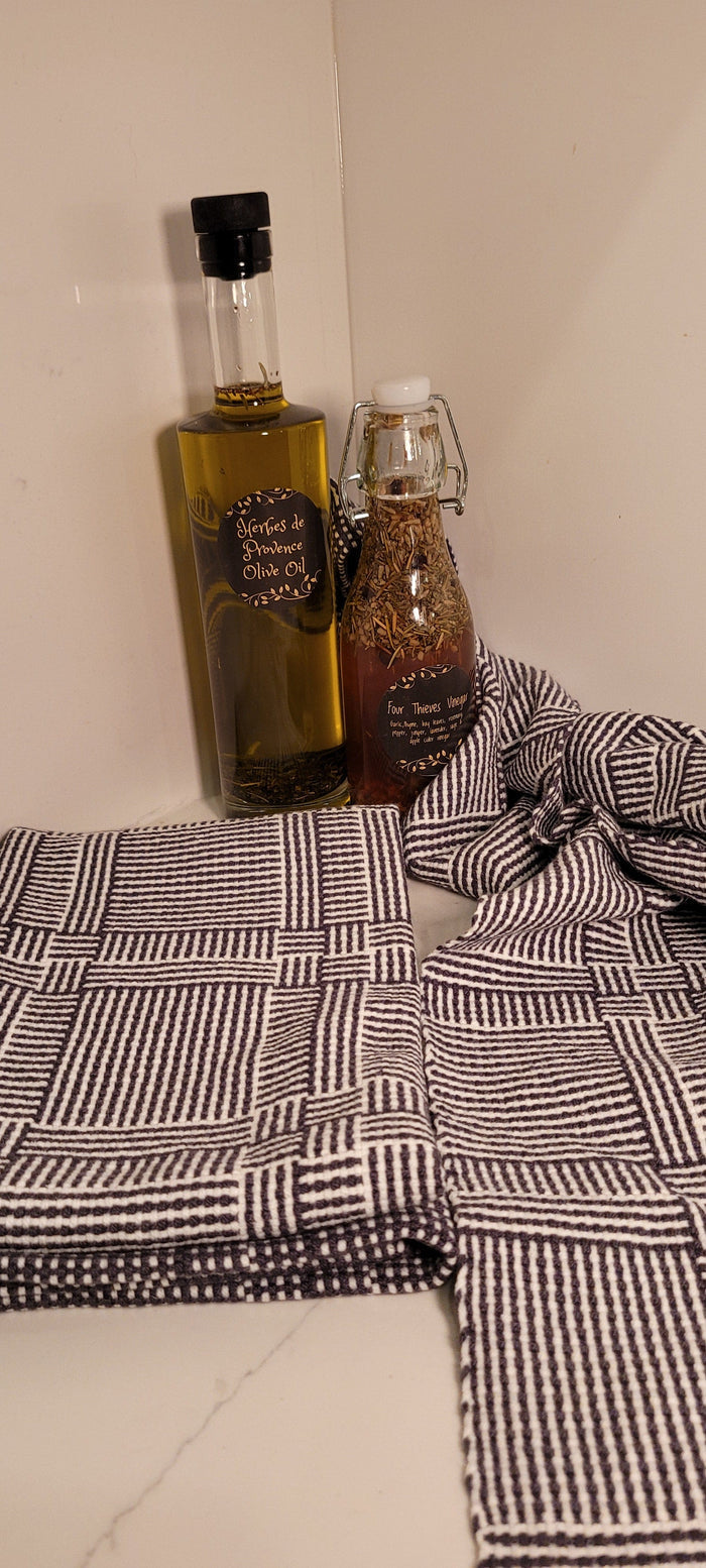 Double Log Cabin Tea Towels