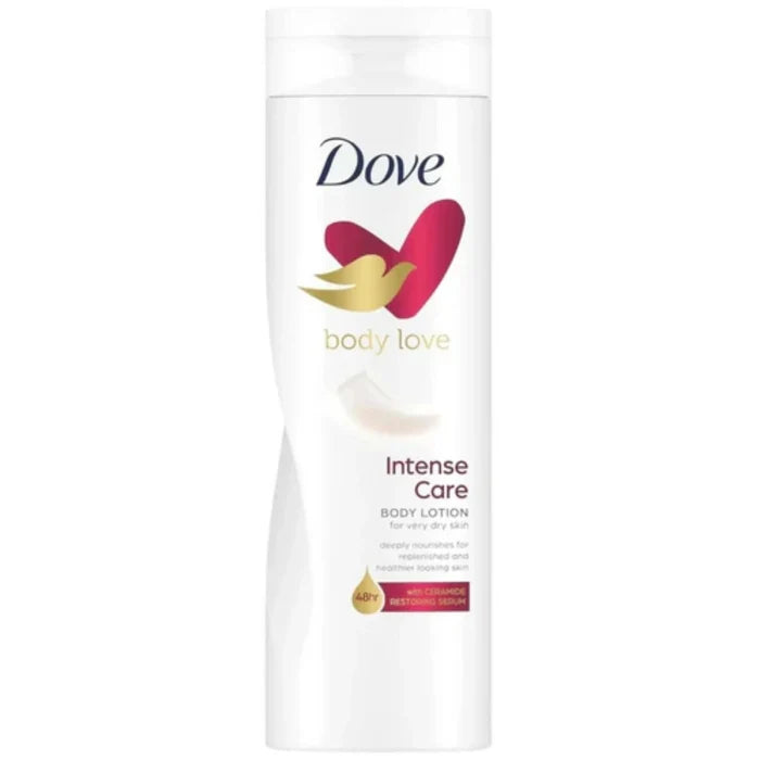 Dove Intense Care Body Lotion 400ml each (3 pack)