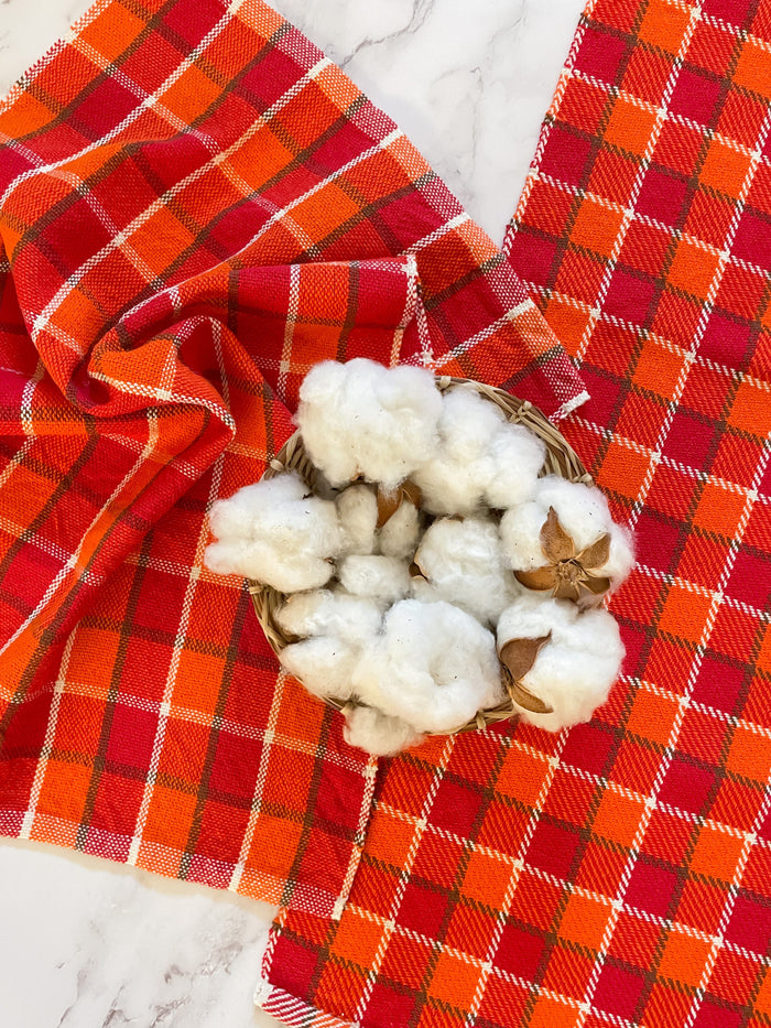 Fall Plaid Towels