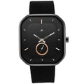 Fastrack After Dark Analog Black Dial Men's Watch-3272NL01, Black, strap
