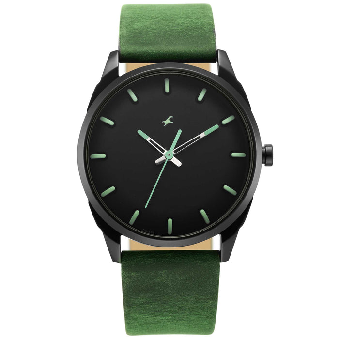 Fastrack After Dark Analog Black Dial Men's Watch-3273NL01/NR3273NL01, Black, strap