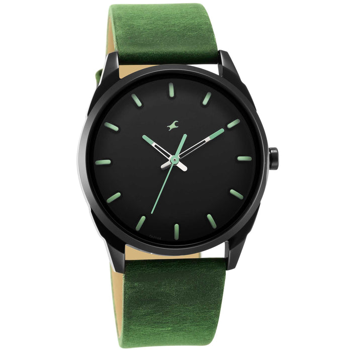 Fastrack After Dark Analog Black Dial Men's Watch-3273NL01/NR3273NL01, Black, strap