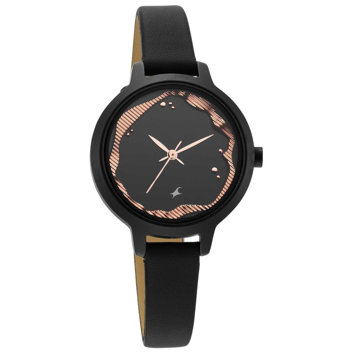 Fastrack Analog Black Dial Women's Watch-6260NL01