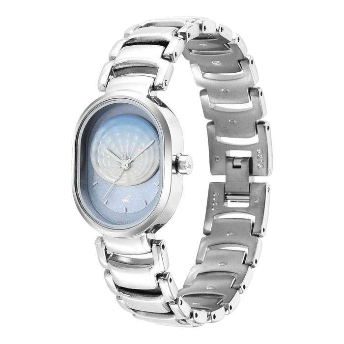 Fastrack Analog Blue Dial Women's Watch-6274SM01, IPS