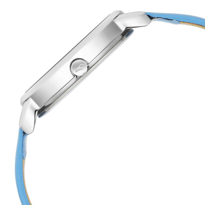 Fastrack Analog Blue Dial Women's Watch-6282SL01, Blue, strap