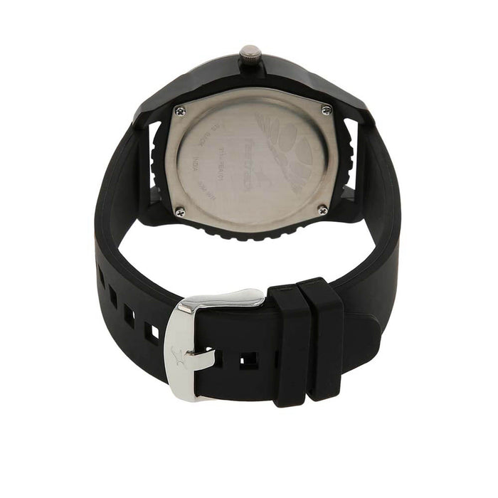 Fastrack Black Dial Analog Watch for Men 3114PP03