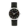 Fastrack Black Dial Black Denim Strap Watch 6180SL02