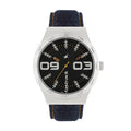 Fastrack Black Dial Blue Denim Strap Watch 3183SL02