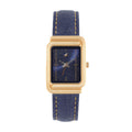 Fastrack Black Dial Blue Denim Strap Watch 6184WL01