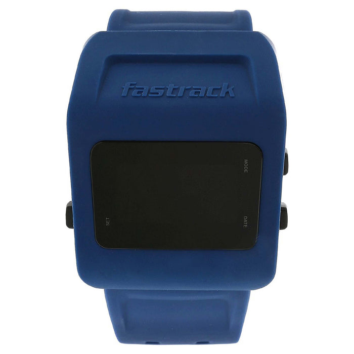 Fastrack Black Dial Digital Watch for Men 38011PP02