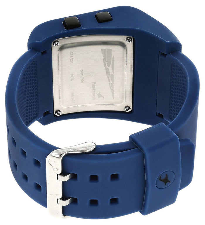 Fastrack Black Dial Digital Watch for Men 38011PP02