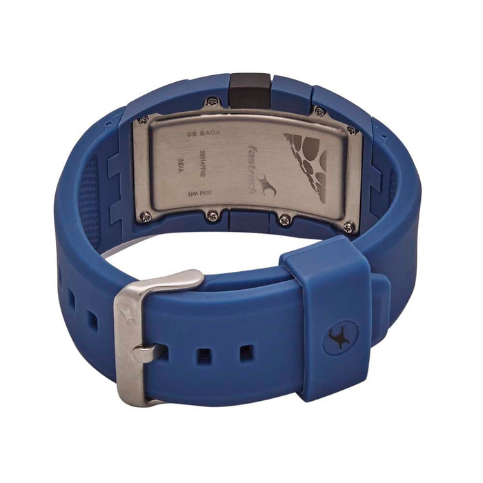 Fastrack Black Dial Digital Watch for Men 38014PP02