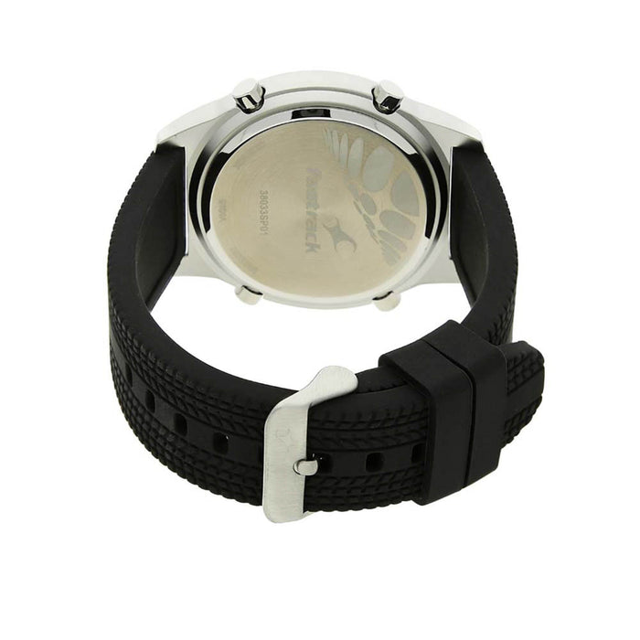 Fastrack Black Strap Digital Watch for Men