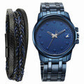 Fastrack Blue Round Dial Blue Strap Watch For Gents