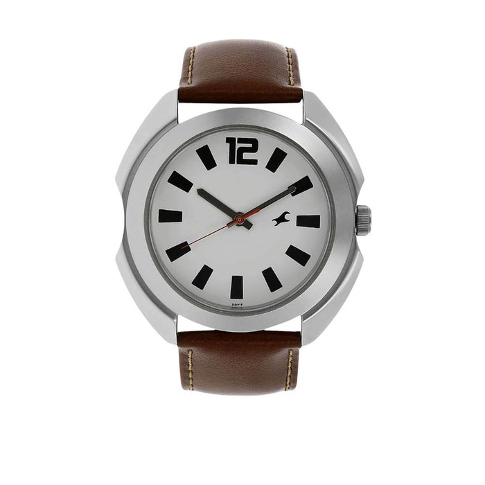 Fastrack Casual Analog Silver Dial Men's Watch-NM3117SL01 / NL3117SL01/NP3117SL01, strap