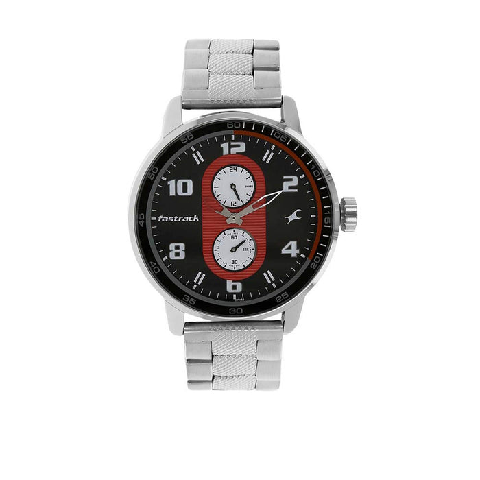 Fastrack Grey Dial Analog Watch for Men 3159SM01