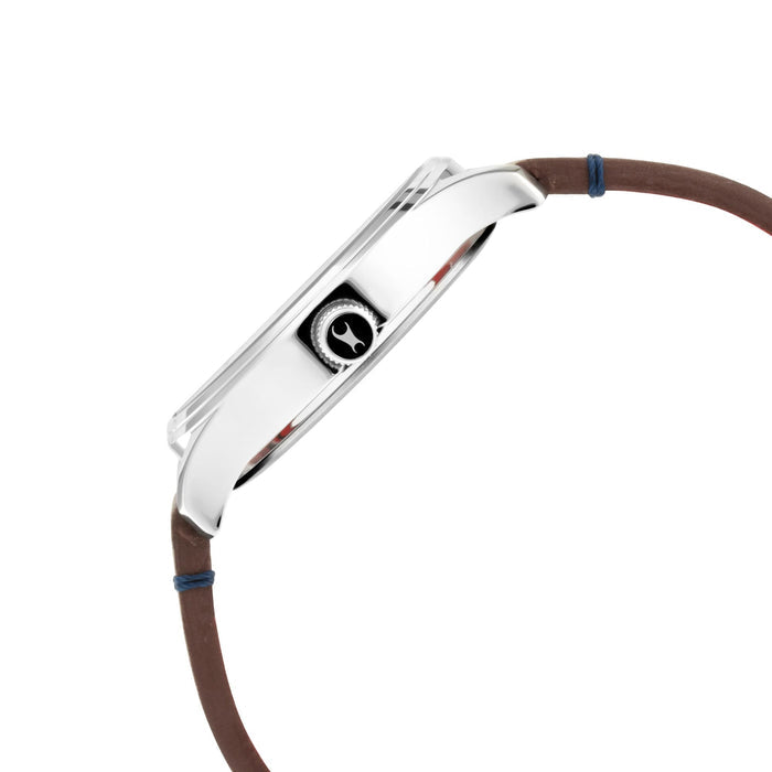 Fastrack I Love Me Quartz Analog Blue Dial Leather Strap Watch for Guys 3236SL02