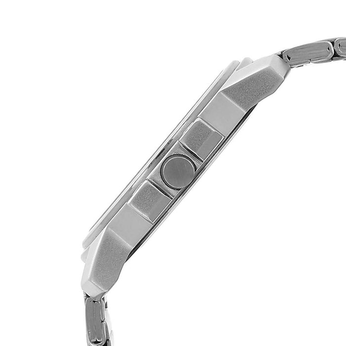 Fastrack Men's 3039SM03 Casual Silver Metal Strap Watch