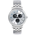 Fastrack Mens 43 mm Dial It Up Silver Dial Stainless Steel Analog Watch - 3238SM01