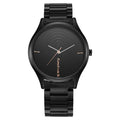 Fastrack Style Up Quartz Analog Black Dial Stainless Steel Strap Watch for Guys 3184NM02