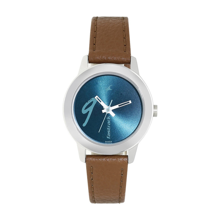 Fastrack Tropical Waters Green Dial Analog Watch for Women 68008SL05