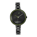 Fastrack Women Metal Black Dial Analog Watch -Nr6265Nm01, Band Color-Black