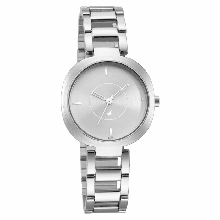 Fastrack Women's Casual Analog Silver Dial Watch-6247SM01