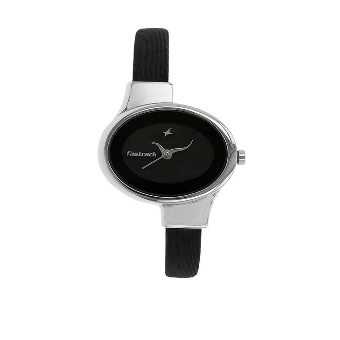 Fastrack Women's Quartz Watch with Analog Display and Leather Bracelet 6015SL02
