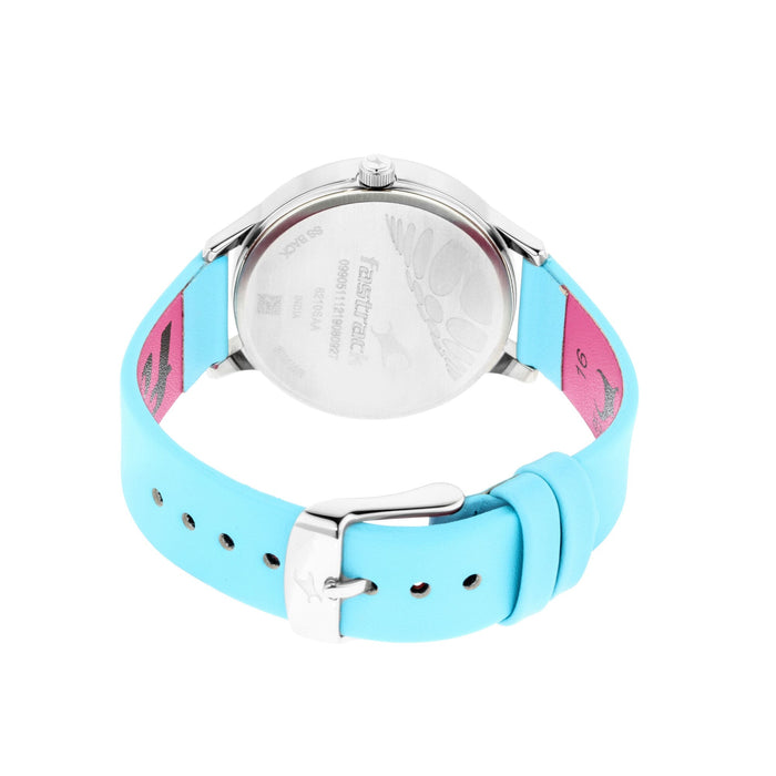 Fastrack x Ananya Panday - Fit Out Analog Blue Dial Women's Watch 6210SL01/NN6210SL01/NP6210SL01, Aqua Blue, Analog Watch